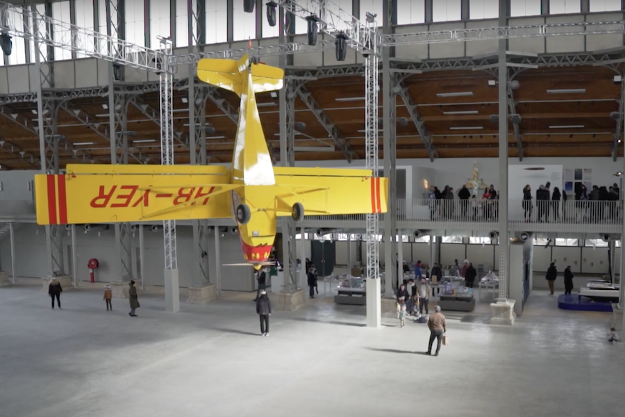 INAUGURATION DU HANGAR Y